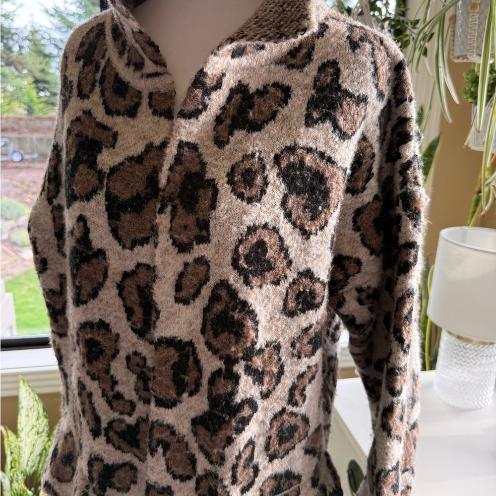 Love Token Leopard Print Jacket - image 2